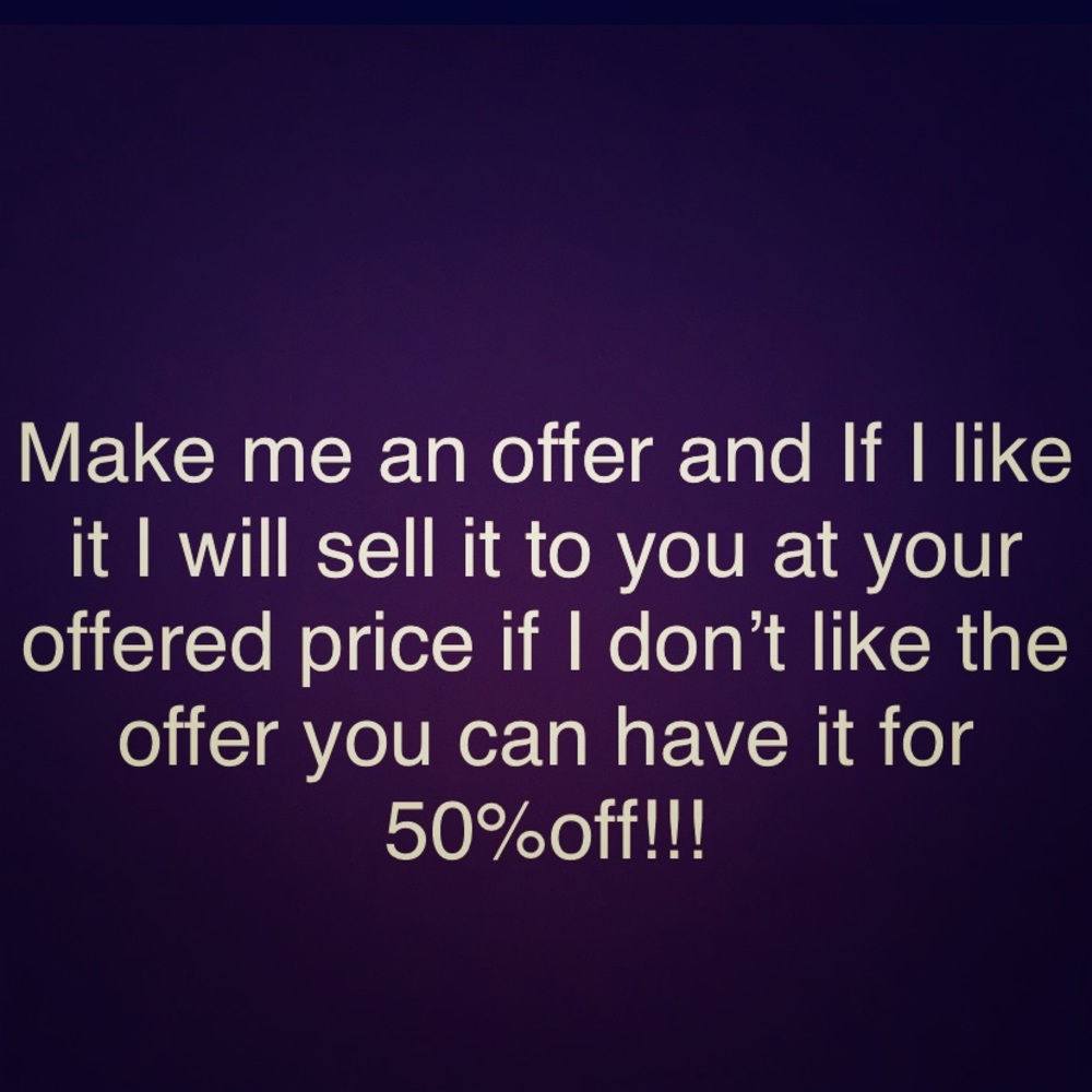 Will take offerssss!!!!!!!!!!!!